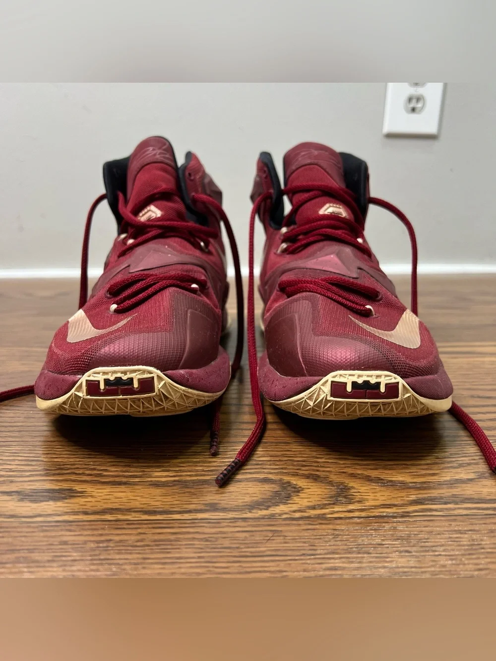 Nike LeBron 13 sneakers in the 